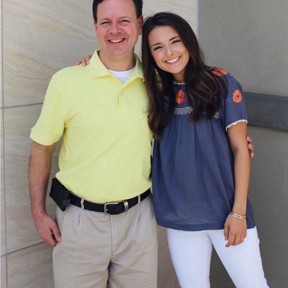 TOP || floral embroidered top - Picture 2 of 2